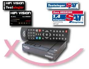 Xoro HRS-8580 DVB-S2 Mini Digitaler Satelliten-Receiver