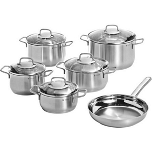 WMF Brilliant Topf-Set 6-teilig Edelstahl