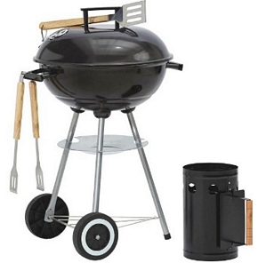 Homeware Holzkohlegrill + Zubehör