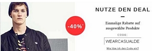 Zalando: 20 Prozent Rabatt auf Longsleeves und 40 Prozent Rabatt auf Young Fashion