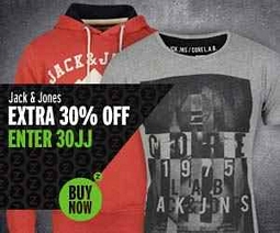 Zavvi: 30 Prozent Rabatt auf Jack&Jones Artikel (Shirts, Jeans, etc.)