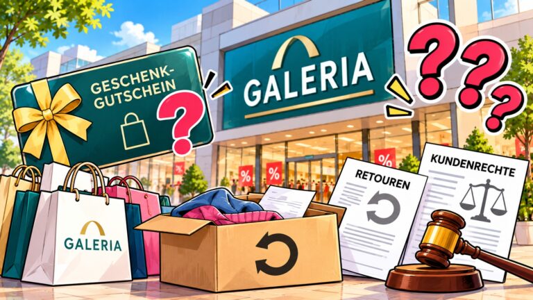 Galeria Kaufhof Insolvenz: Was passiert mit Gutscheinen, Retouren und Kundenrechten?
