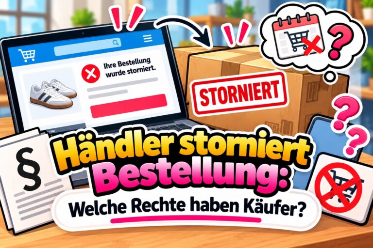 Online bestellt, Händler storniert: Darf der Shop die Bestellung einfach absagen?